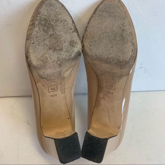 Tory Burch Raleigh Logo Leather Pump 9.5M - Picture 5 of 6